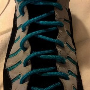 Nike Air Bakin Black Green Grey Mens 13